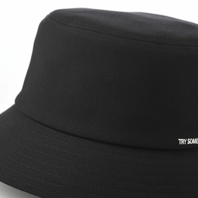 アースのバケットハット Message Bucket（メッセージバケット） ブラック