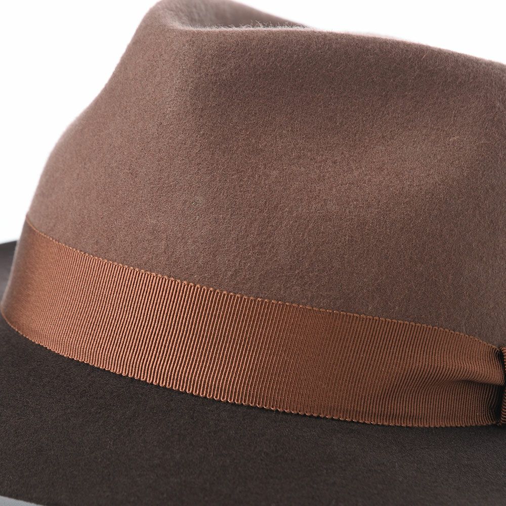 ガリュープラネットのフェルトハット Bicolor Felt Hat（バイカラー フェルトハット）859 ベージュ