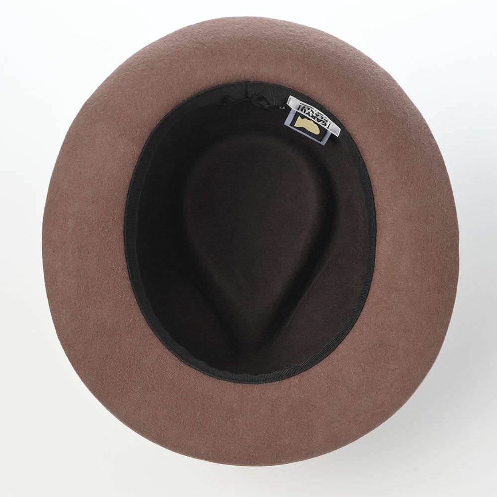 ガリュープラネットのフェルトハット Bicolor Felt Hat（バイカラー フェルトハット）859 ブラウン