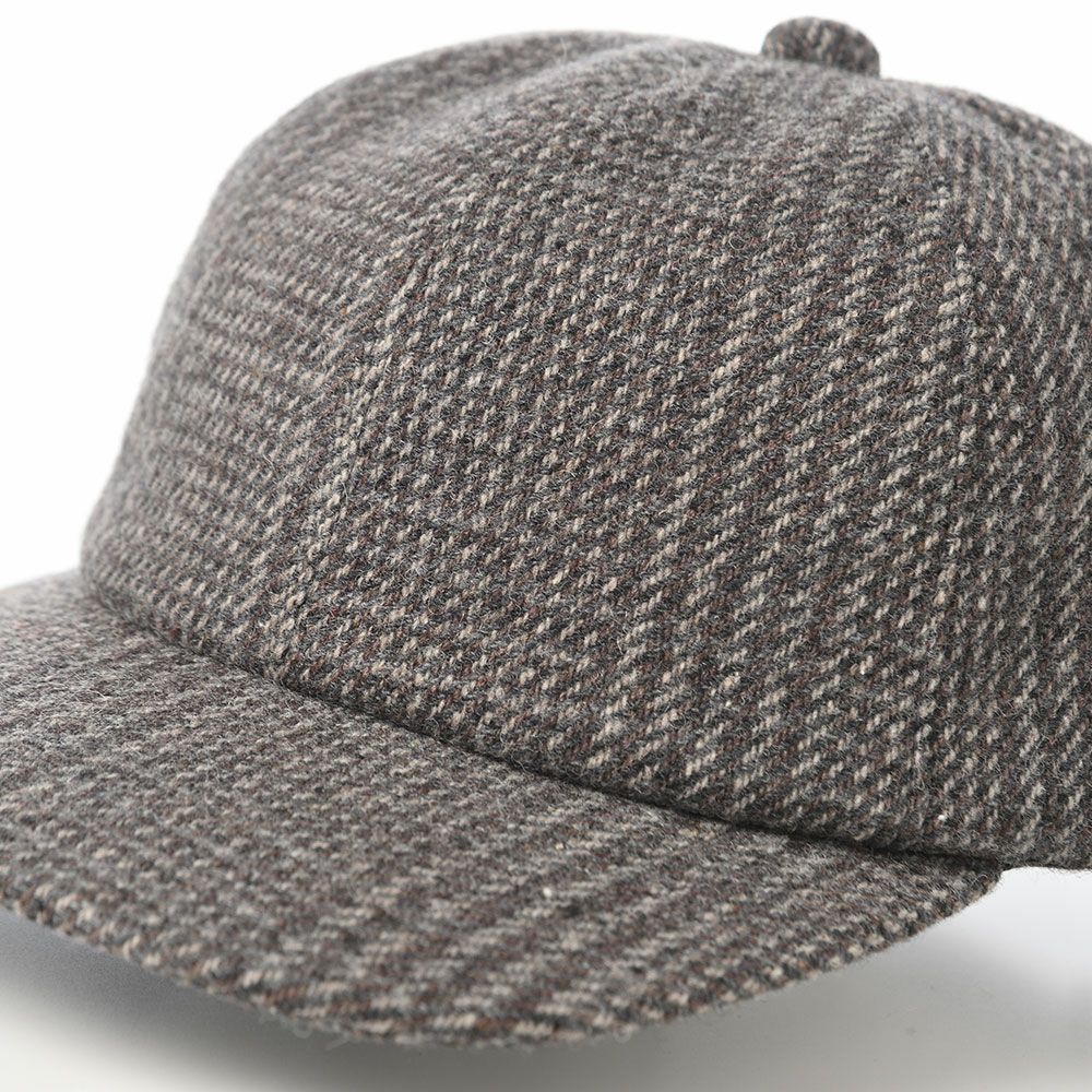 レッターのキャップ Glen cap（グレン キャップ） チャコール