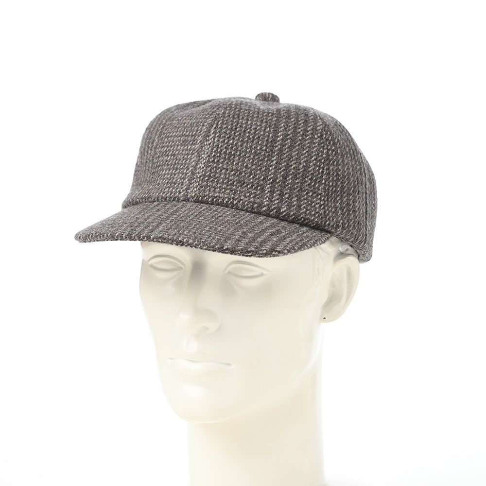 レッターのキャップ Glen cap（グレン キャップ） チャコール