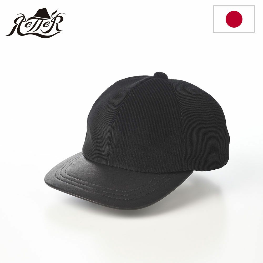 レッターのキャップ Brisbane Cap（ブリスベン キャップ） ブラック