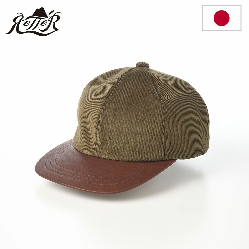 レッターのキャップ Brisbane Cap（ブリスベン キャップ） オリーブ