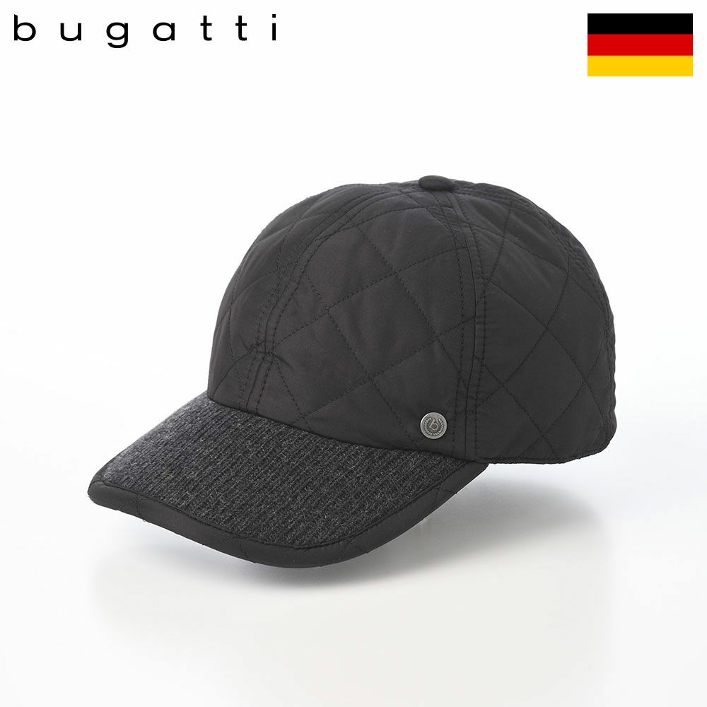 ブガッティのキャップ Quilting Cap（キルティング キャップ） 629239 ブラック