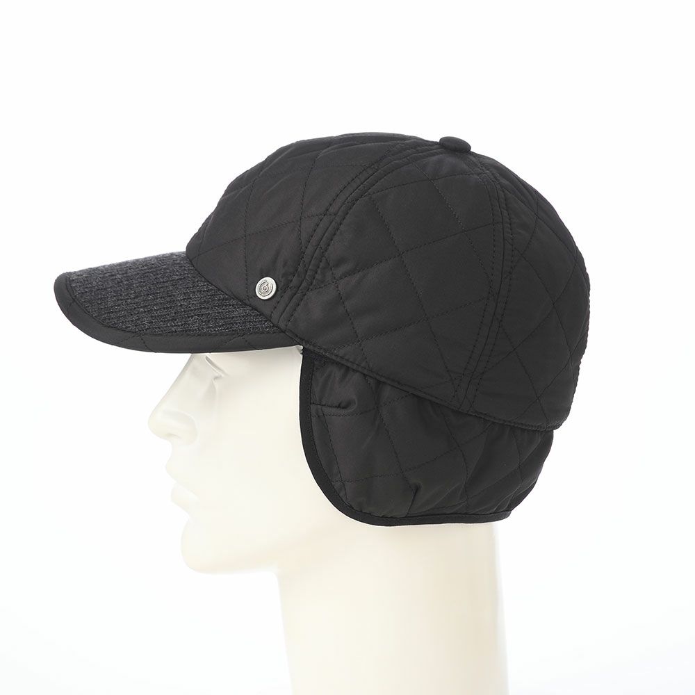 ブガッティのキャップ Quilting Cap（キルティング キャップ） 629239 ブラック