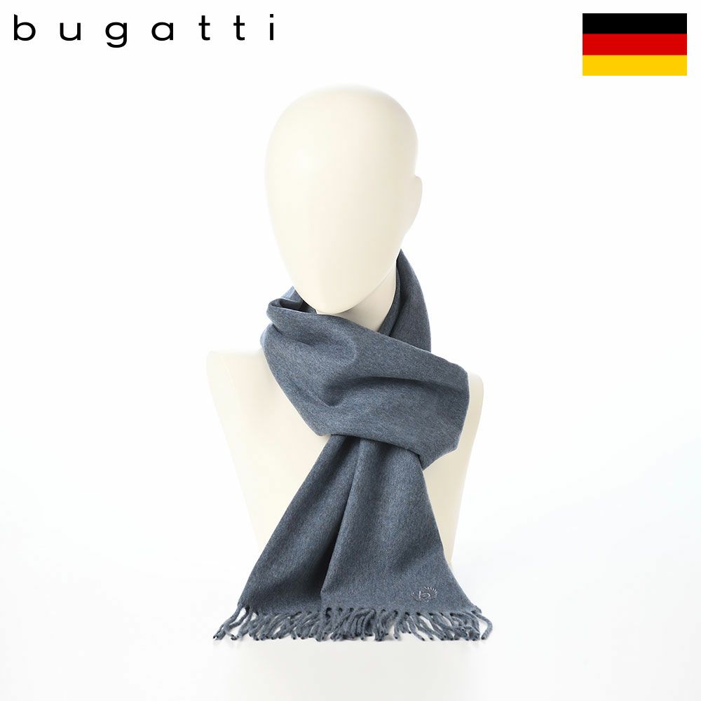 ブガッティのスカーフ・マフラー Cashmink Scarf（カシミンクスカーフ） 630300 デニム