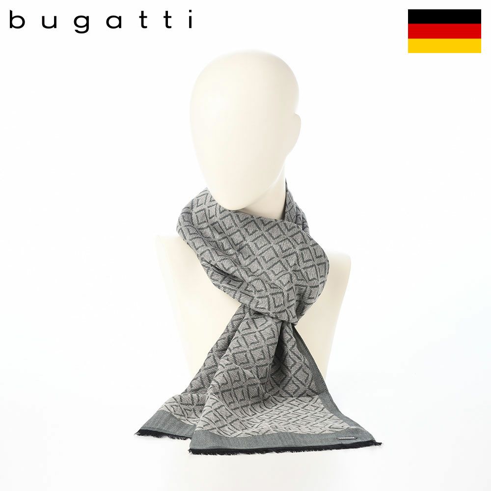 ブガッティのスカーフ・マフラー Cotton Scarf（コットンスカーフ） 630337 ボトルグリーン