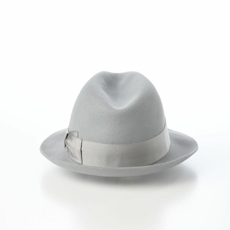 ボルサリーノのフェルトハット Alessandria rasato piccola（アレッサンドリア ラザート ピッコラ） 390131 ライトグレー