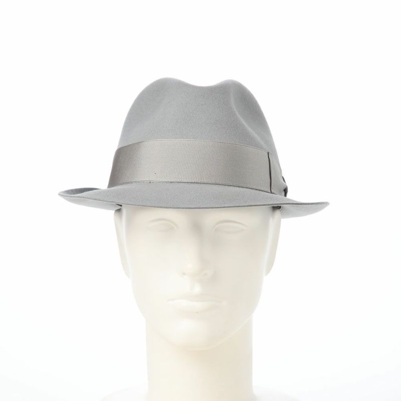 ボルサリーノのフェルトハット Alessandria rasato piccola（アレッサンドリア ラザート ピッコラ） 390131 ライトグレー
