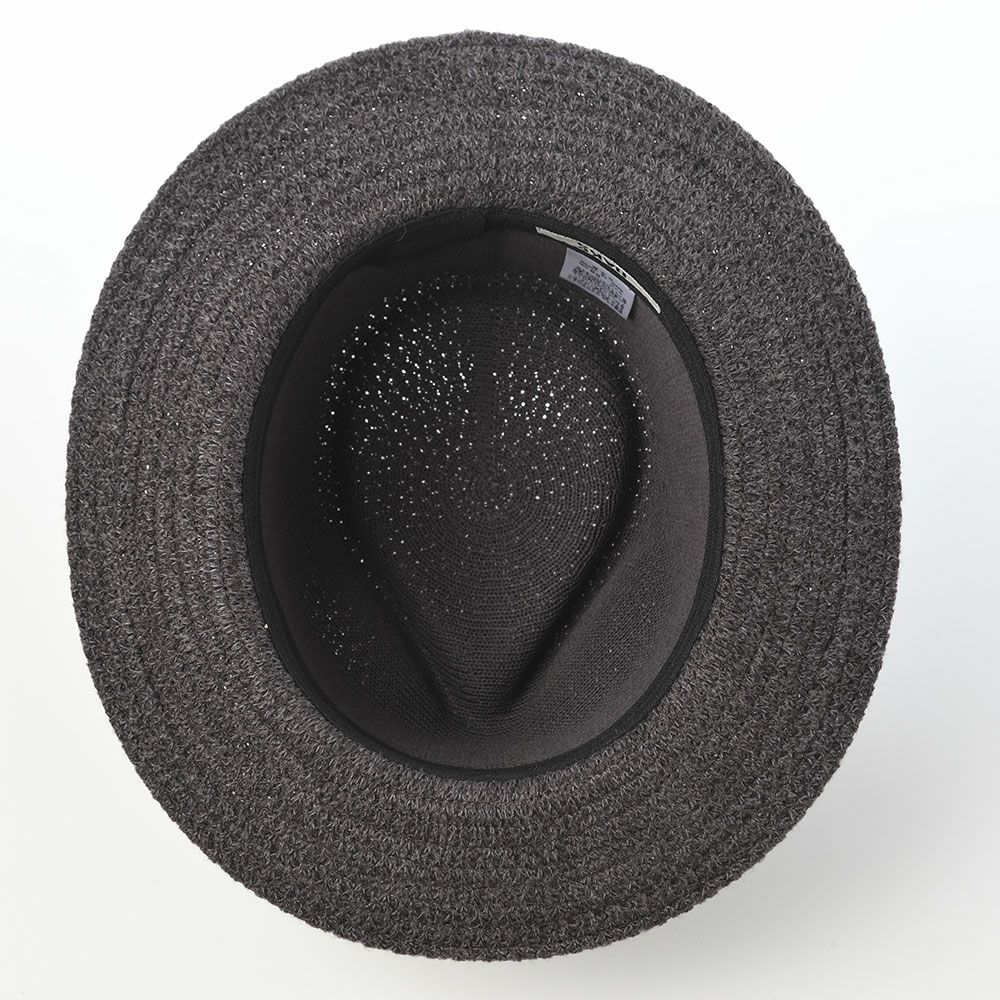 ダックスのソフトハット Manish Tweed Knit（マニッシュ ツイードニット） D2047 チャコール