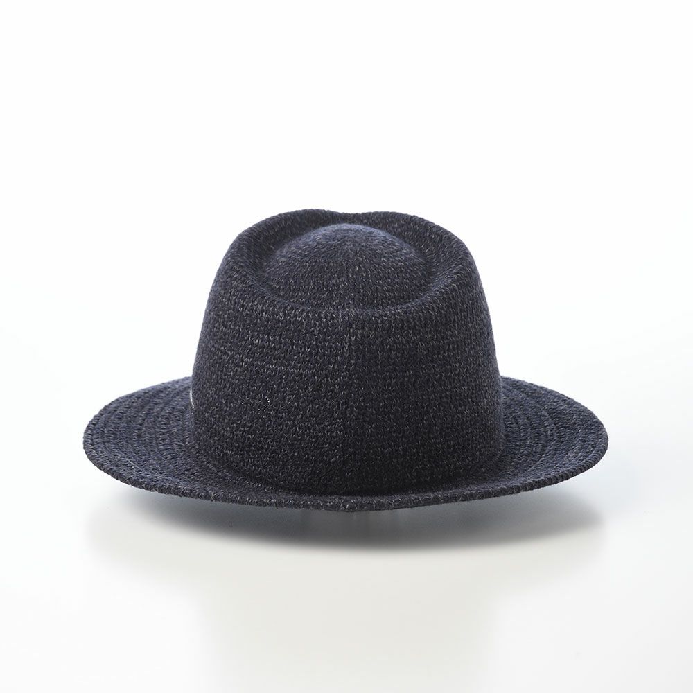 ダックスのソフトハット Manish Tweed Knit（マニッシュ ツイードニット） D2047 ネイビー