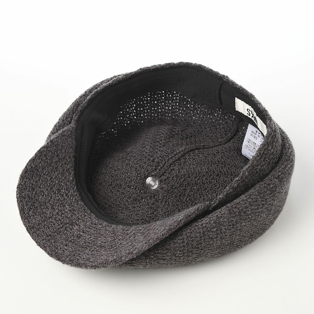 ダックスのハンチング CasHunting Tweed Knit（キャスハンチング ツイードニット） D2048 チャコール