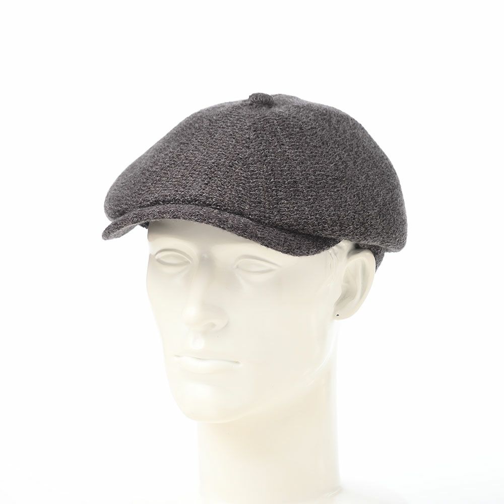 ダックスのハンチング CasHunting Tweed Knit（キャスハンチング ツイードニット） D2048 チャコール