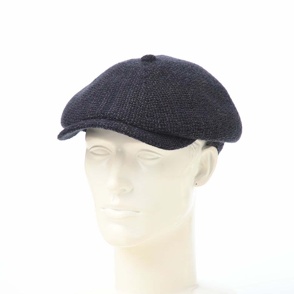 ダックスのハンチング CasHunting Tweed Knit（キャスハンチング ツイードニット） D2048 ネイビー
