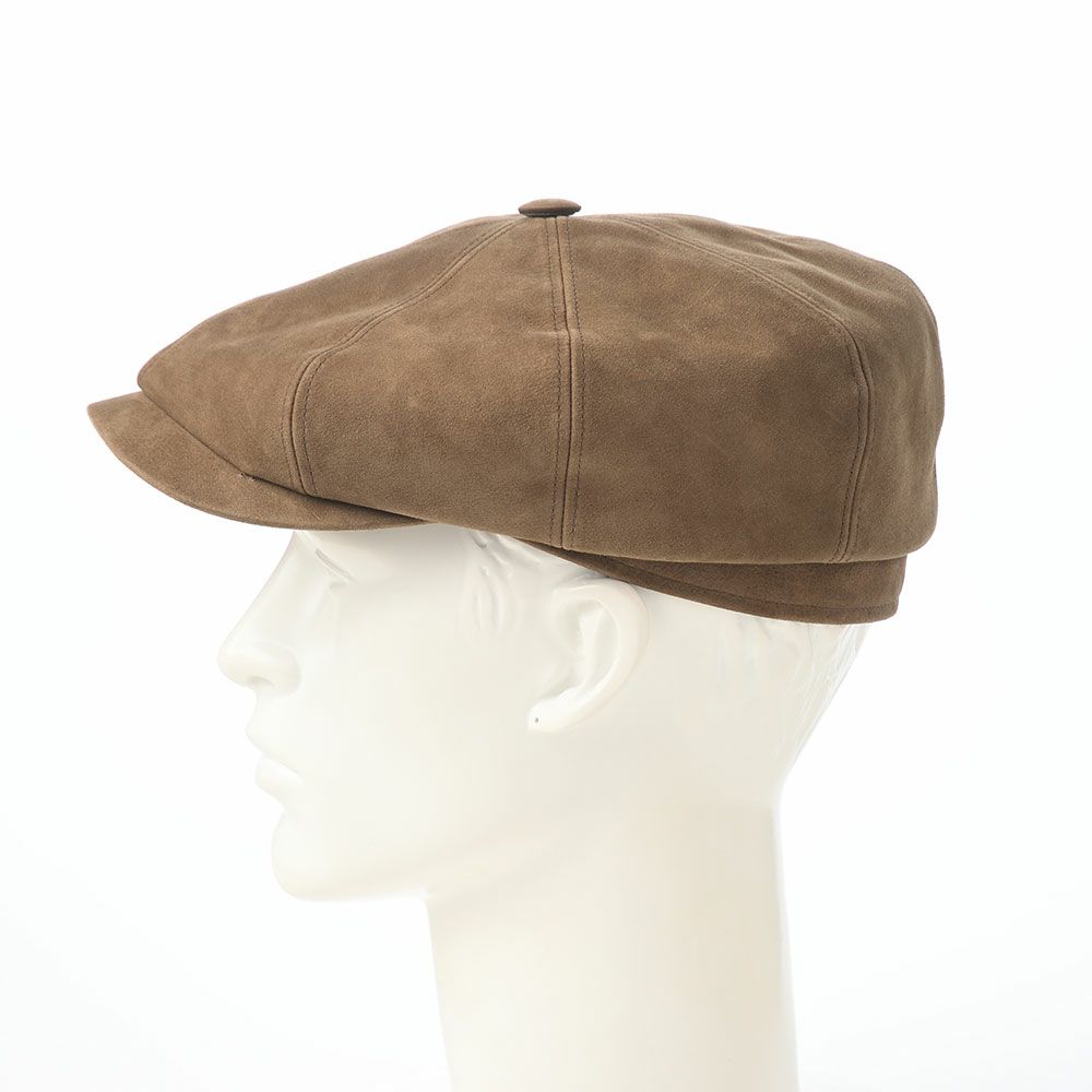 ステットソンのキャスケット GOAT SUEDE CASQUETTE（ゴートスエード キャスケット） ST243EU ブラウン