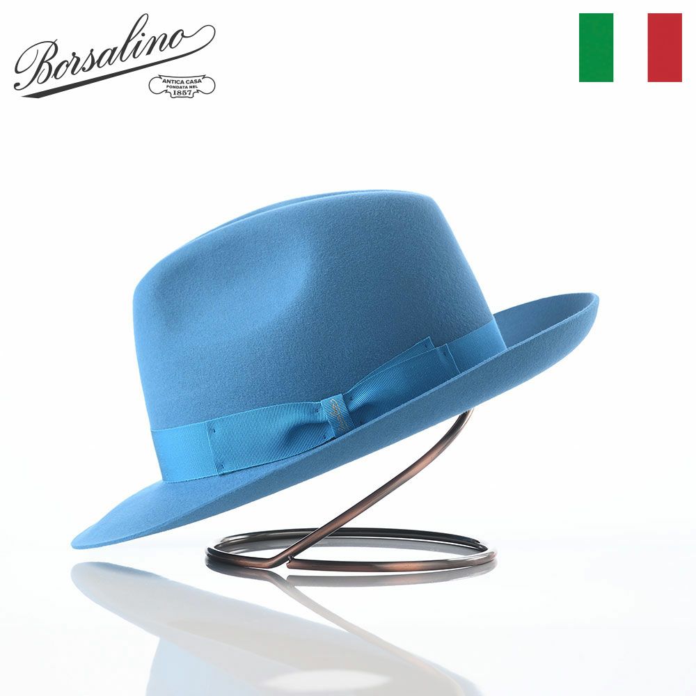 Borsalino ボルサリーノ ALESSANDRIA ハット イタリア製 Borsalino/ボルサリーノ」Heath Alessandria Rasato(ヒース