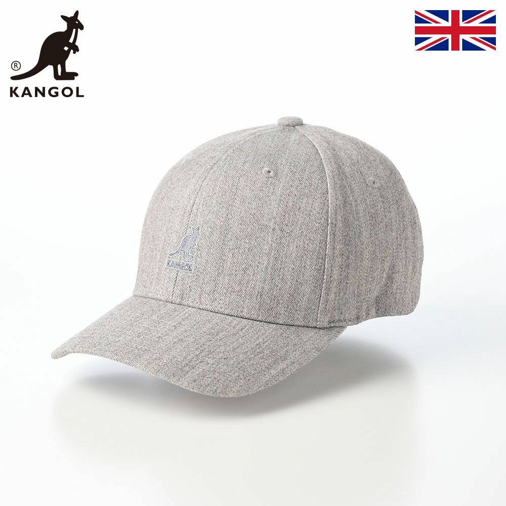 カンゴールのキャップ WOOL FLEXFIT BASEBALL（ウール フレックスフィット ベースボール） フランネル